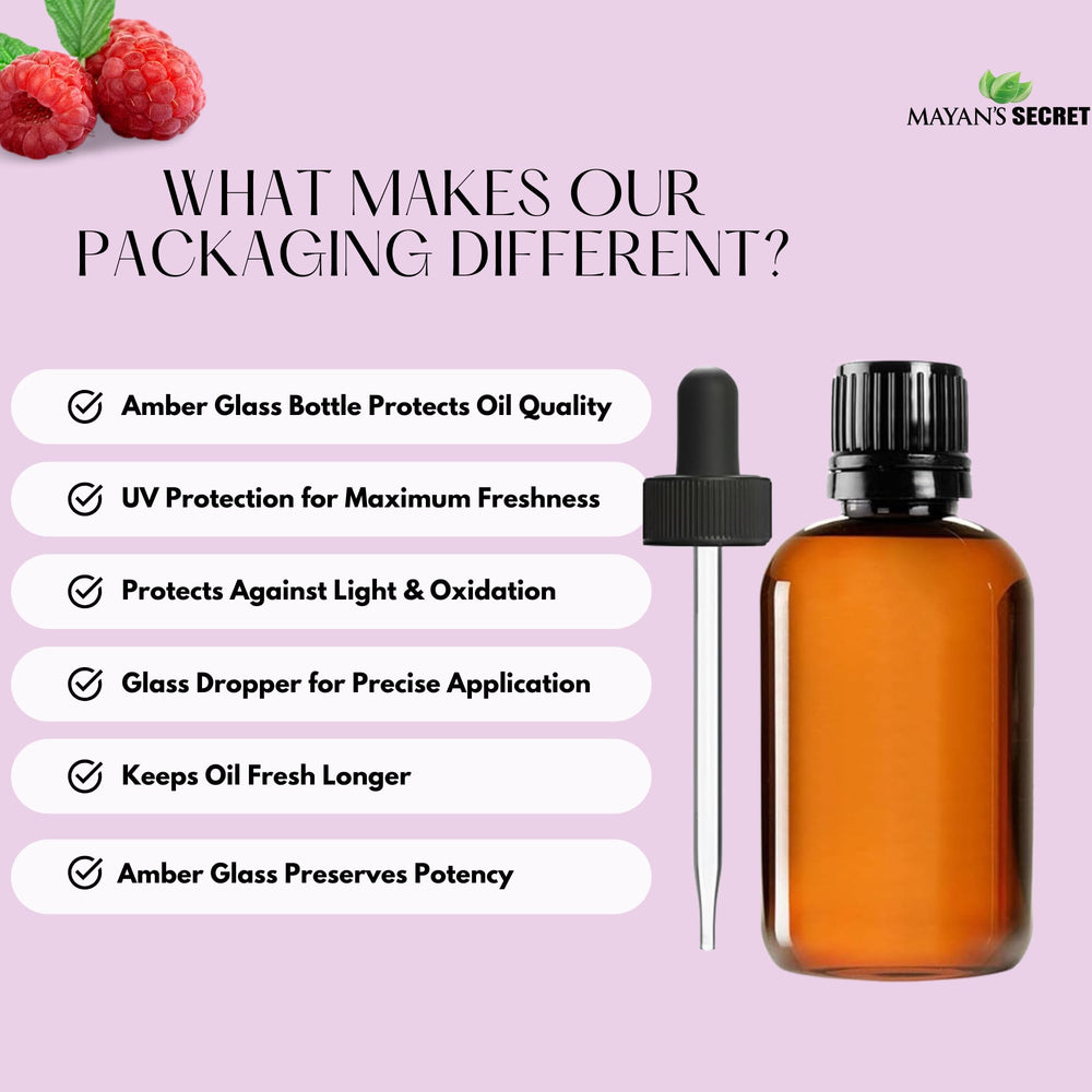 Mayan's Secret Red Raspberry Seed Oil hands applying for smooth skin