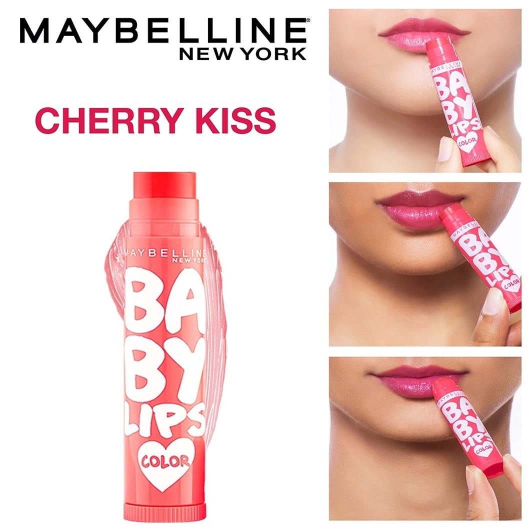 Maybelline Baby Lips SPF 11 lip balm delivers color and hydration.
