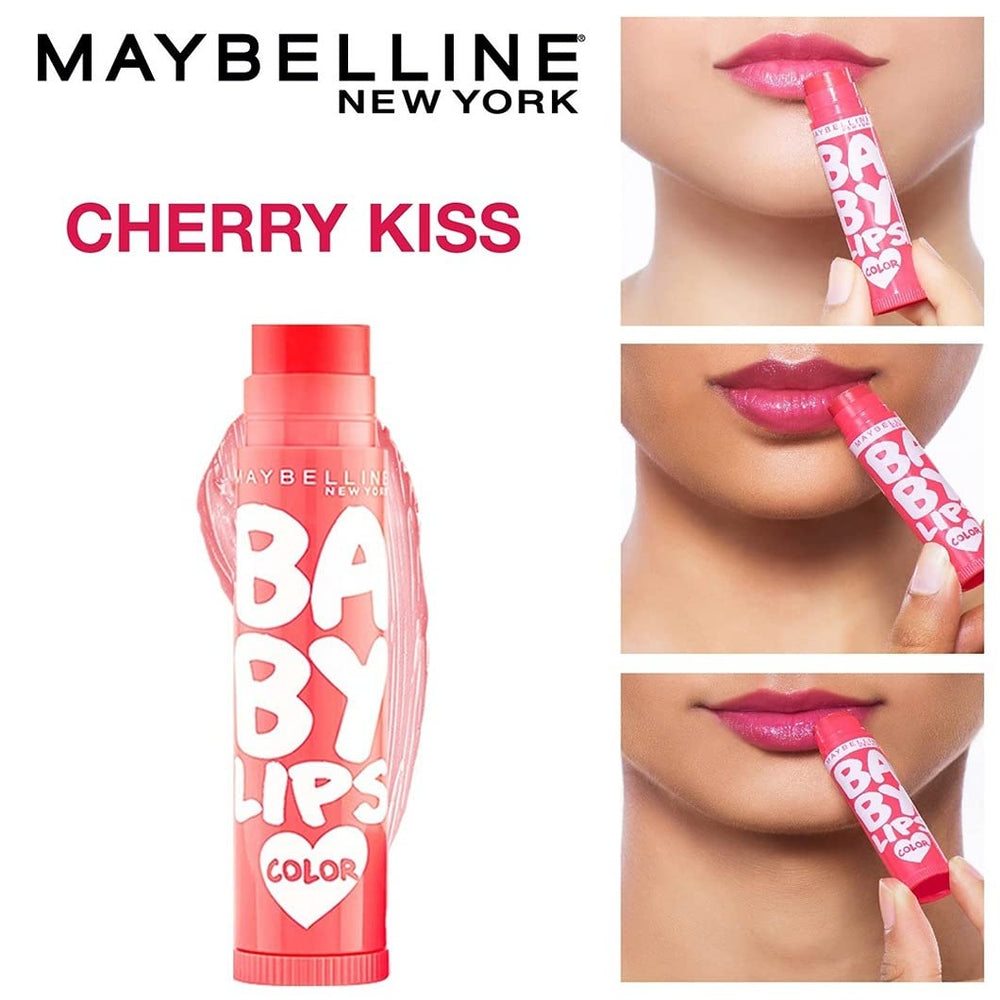 Maybelline Baby Lips SPF 11 lip balm delivers color and hydration.
