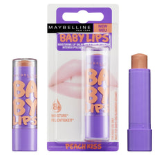 Packaging image of Maybelline Baby Lips Peach Kiss with PAO info.