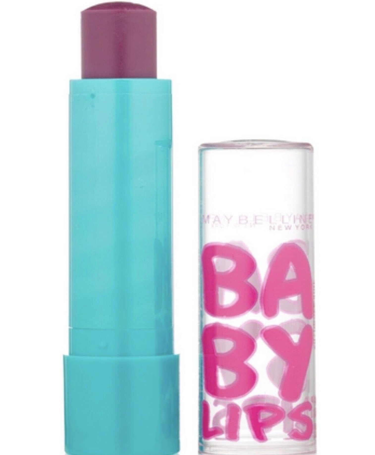 Maybelline Baby Lips Grape Vine swatch showing color and smooth texture for lips.