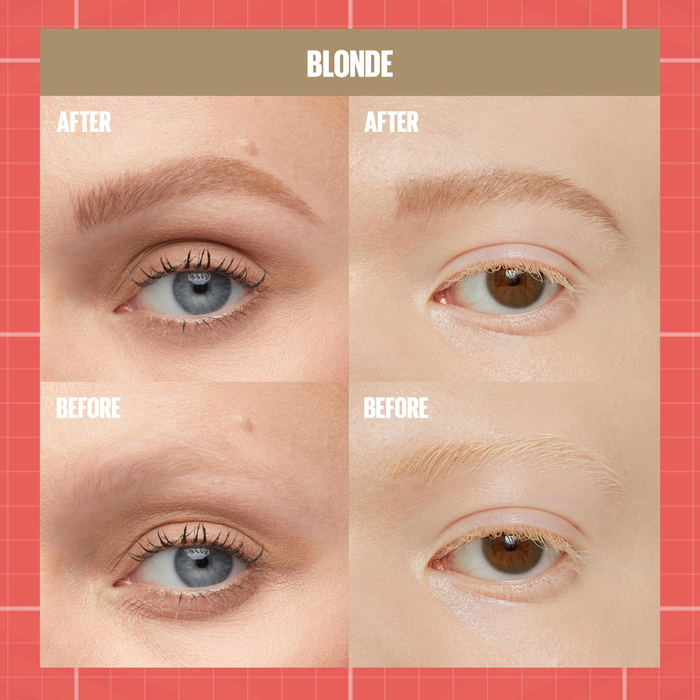 Maybelline Build-A-Brow hair-like strokes create natural fullness.