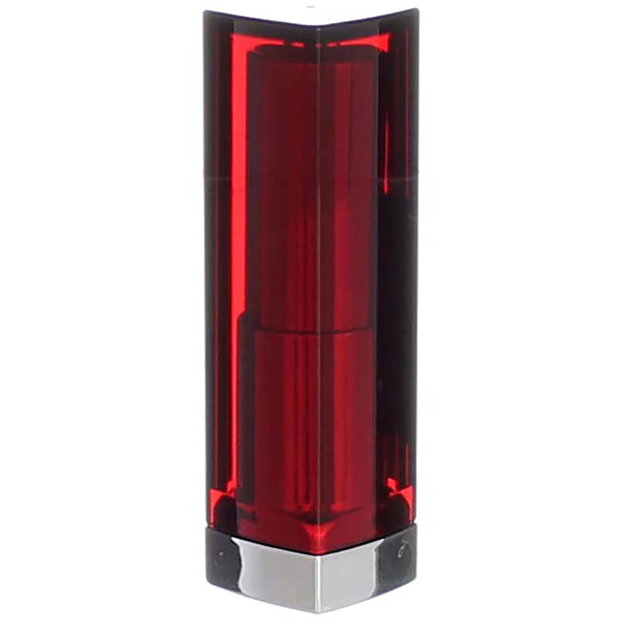 Maybelline Color Sensational Red Lipstick swatch reveals creamy texture and rich pigmentation