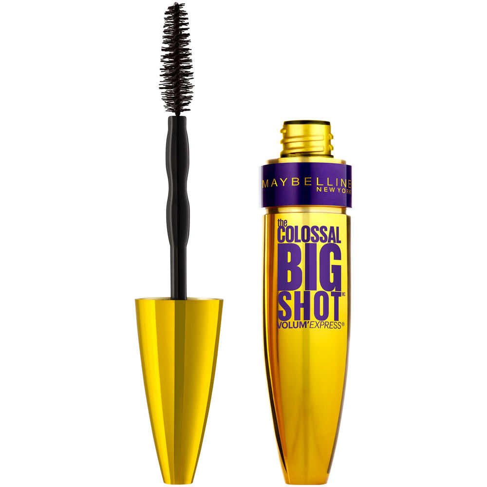 Maybelline Colossal Big Shot bottle close-up highlighting bold lash volume