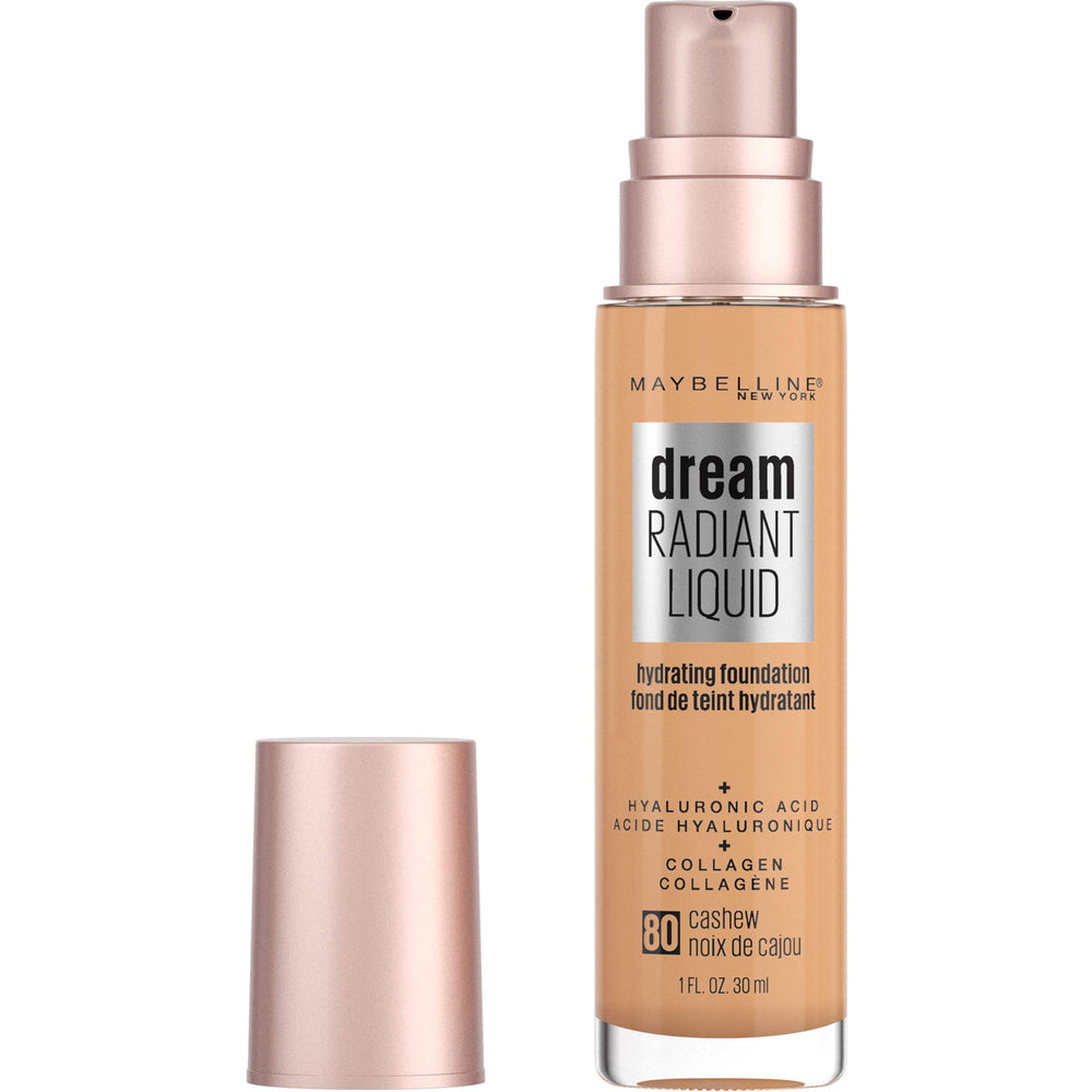 Maybelline Dream Radiant Liquid bottle shows sleek packaging for easy wear