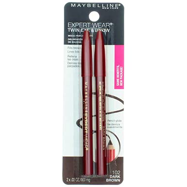 Maybelline Expert Wear pencil delivers smooth, blendable color for versatile looks.