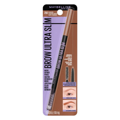 Maybelline Express Brow Ultra Slim pencil tip for precise strokes.