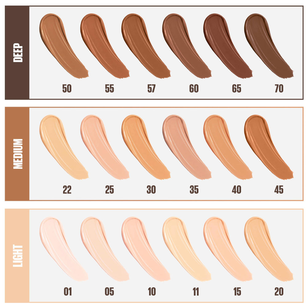 Concealer being blended for a seamless under-eye finish.
