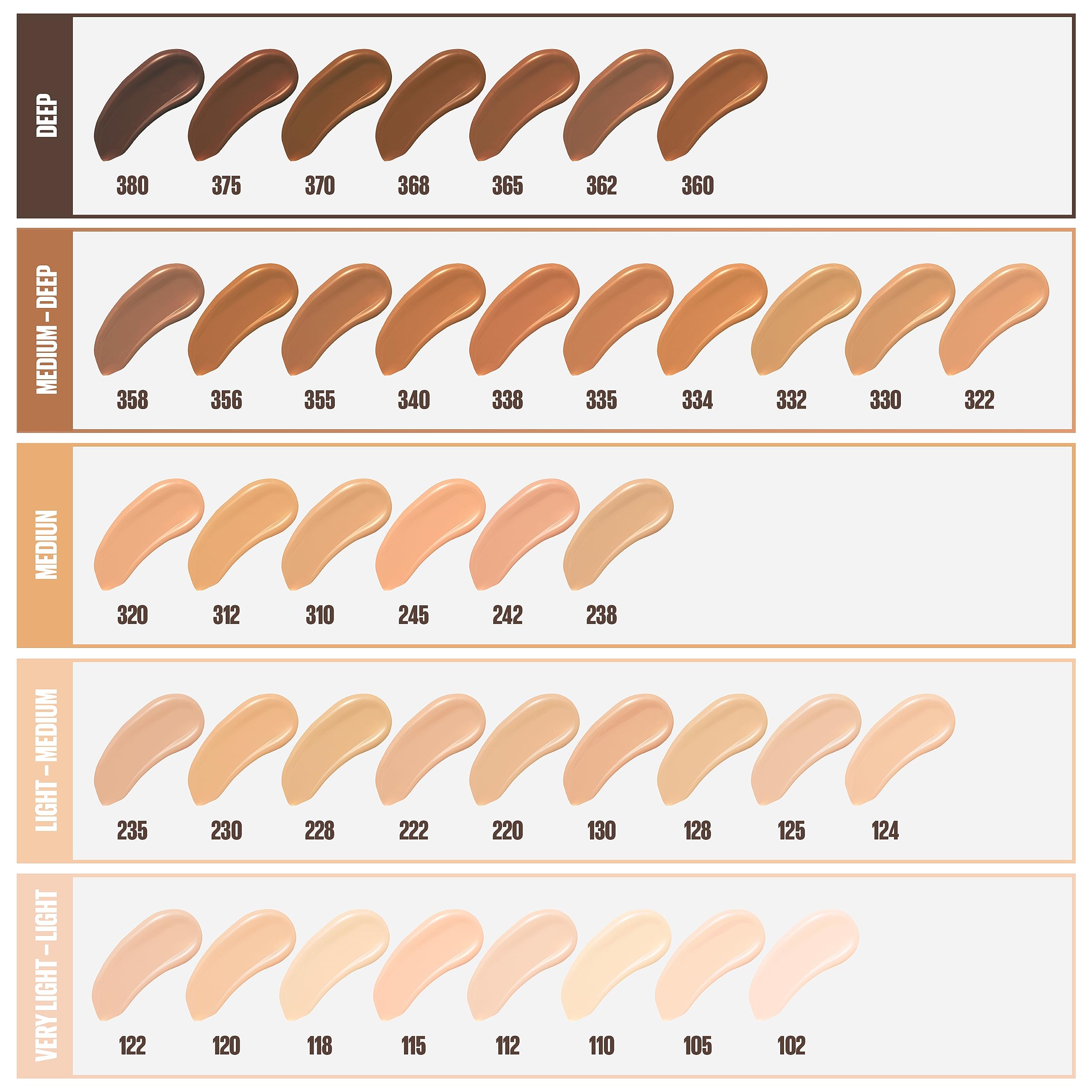 Maybelline Fit Me Creamy Beige swatch on skin for natural color match.