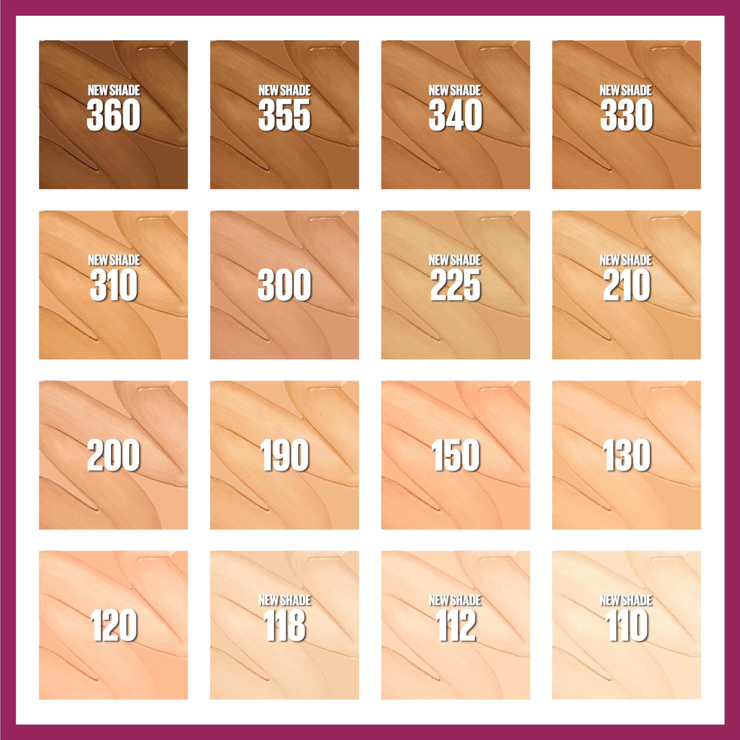 Foundation providing a natural, medium-coverage finish