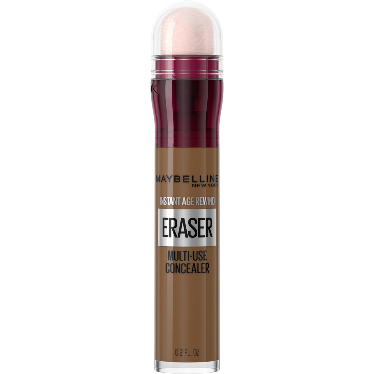 Maybelline Instant Age Rewind concealer bottle offers effective under-eye coverage.