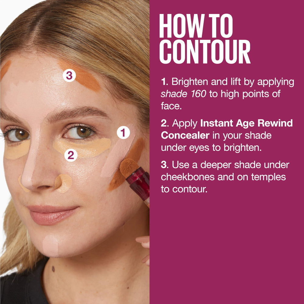 Maybelline Instant Age Rewind Eraser softens fine lines around the eyes.