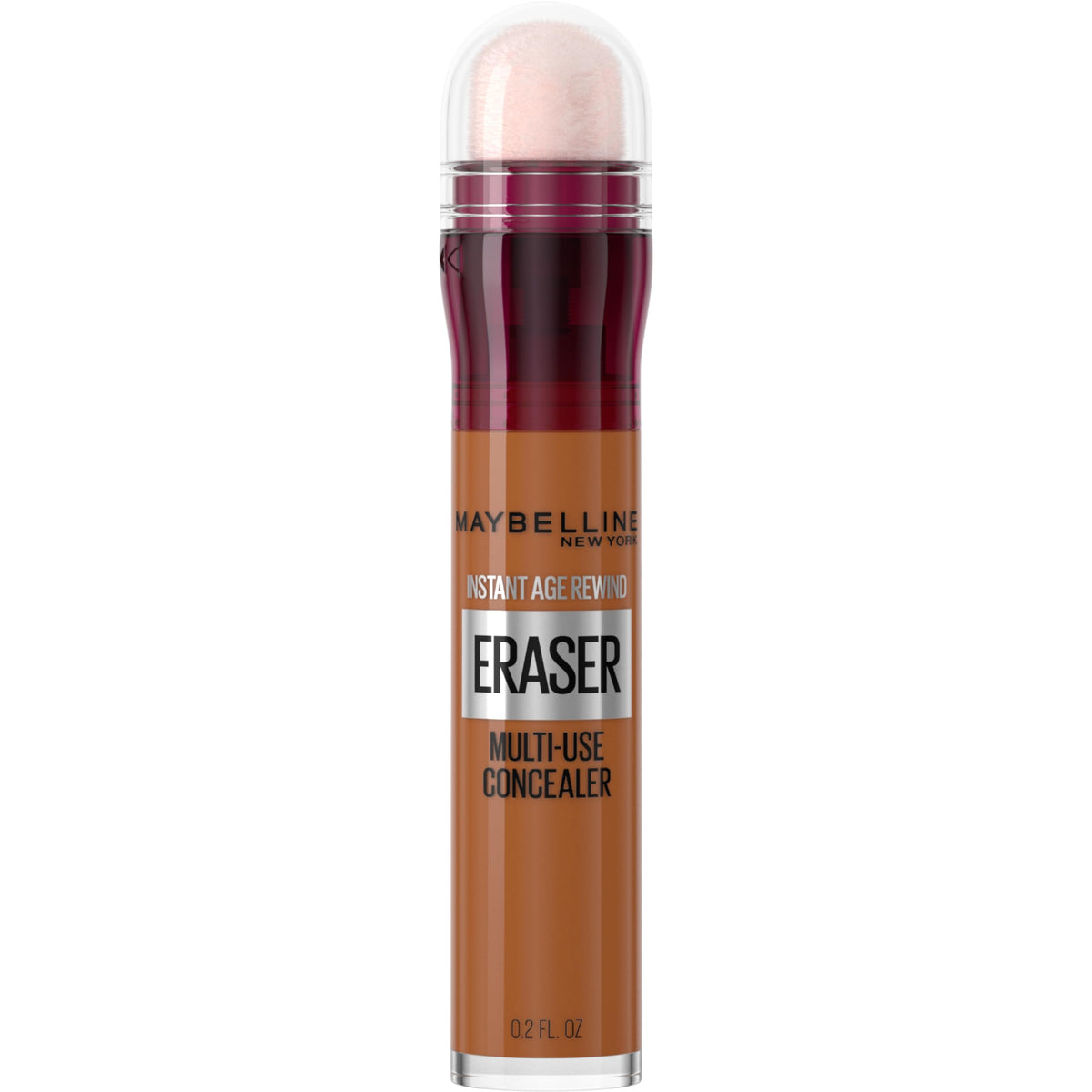 Maybelline Instant Age Rewind packaging close-up showing easy-access concealer.