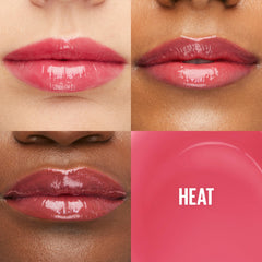 Maybelline Lifter Gloss XL wand applies even, high-shine coverage