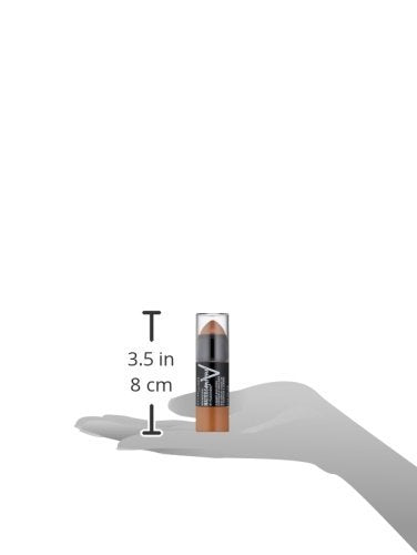 Maybelline Master Contour Duo Stick highlight on nose bridge brightens features