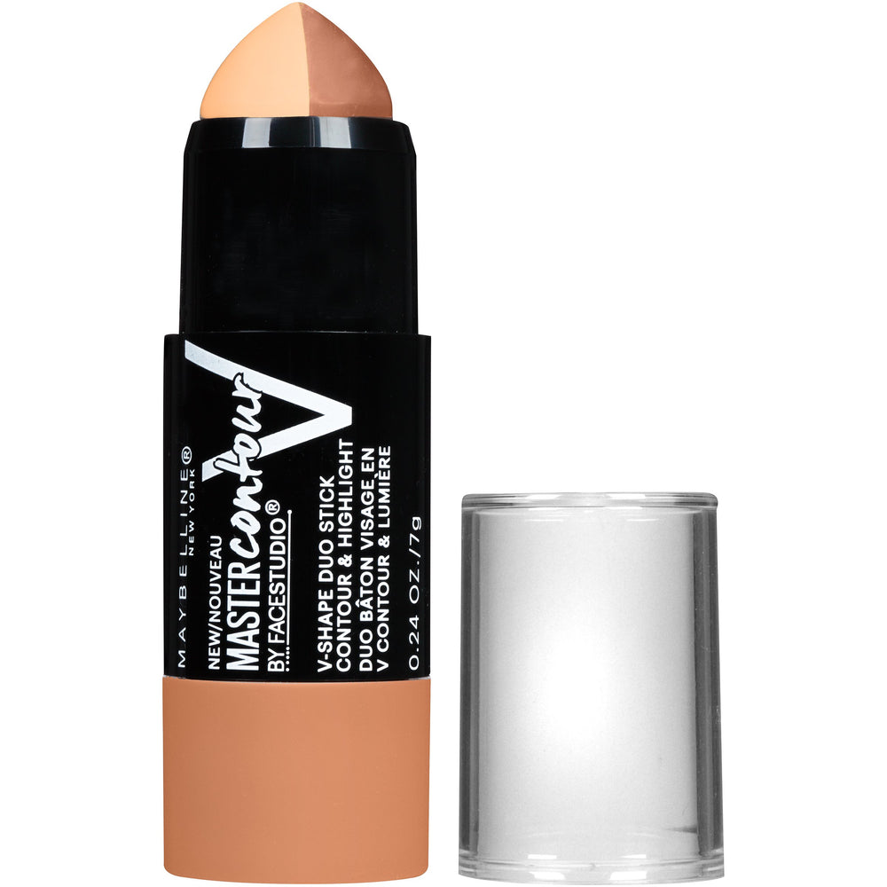 Maybelline Master Contour Duo Stick packaging showing two-in-one design for easy contour