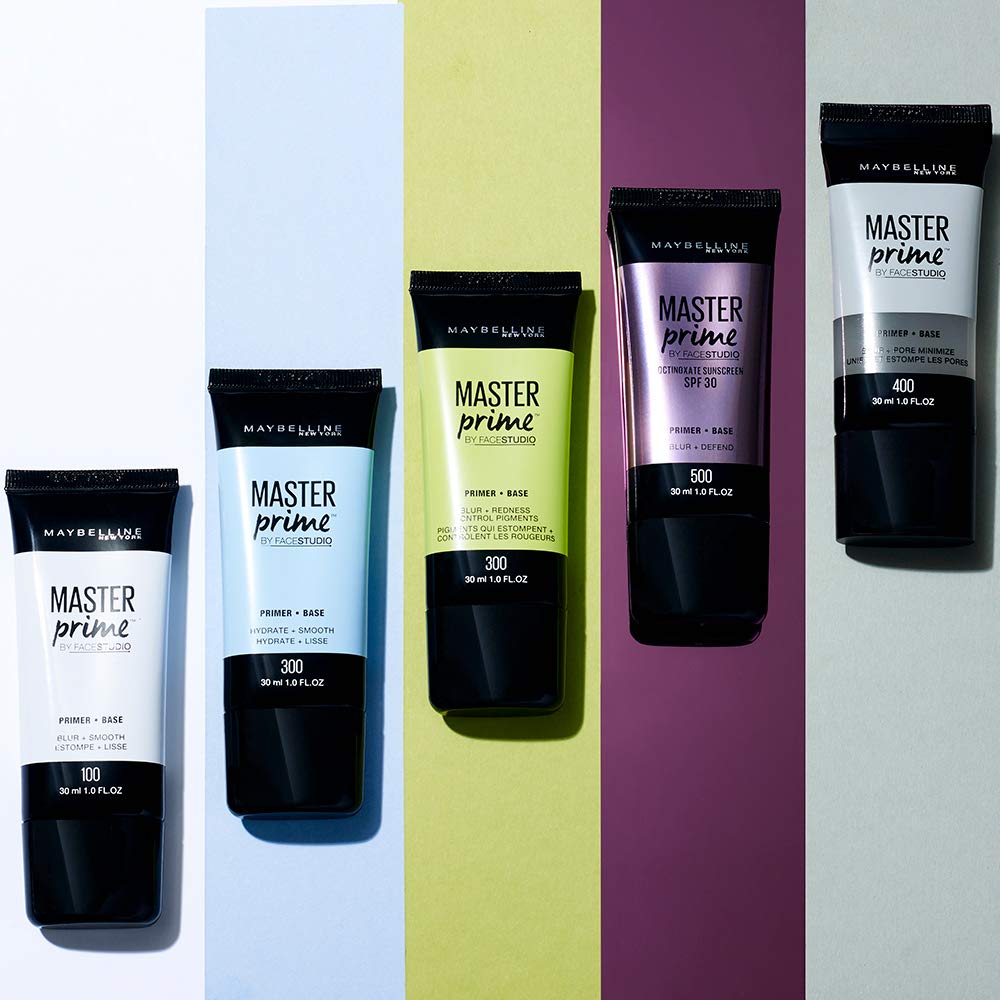 Maybelline Master Prime skin prep application demonstrates ready-for-foundation prep