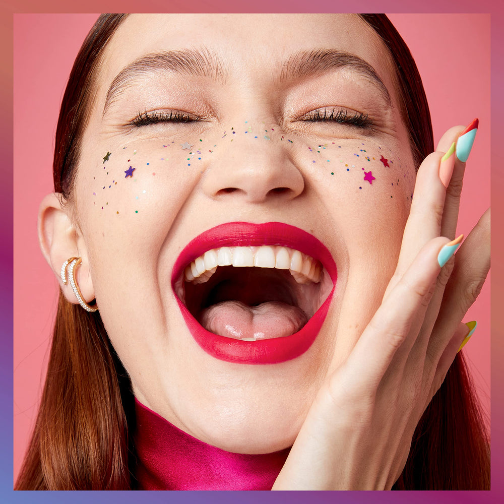 Maybelline SuperStay Matte Ink transfer-proof formula stays put through meals.