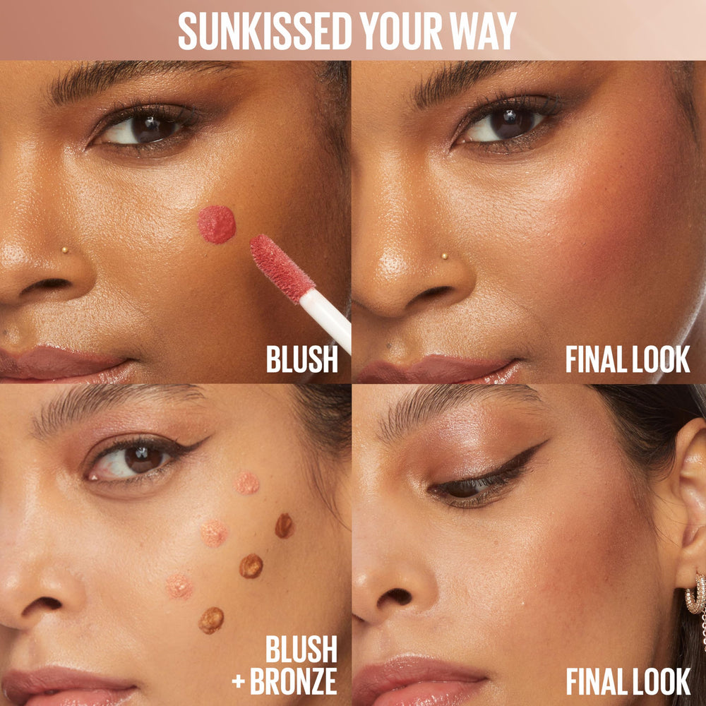 Maybelline Sunkisser ten shades collection offers versatile color options.