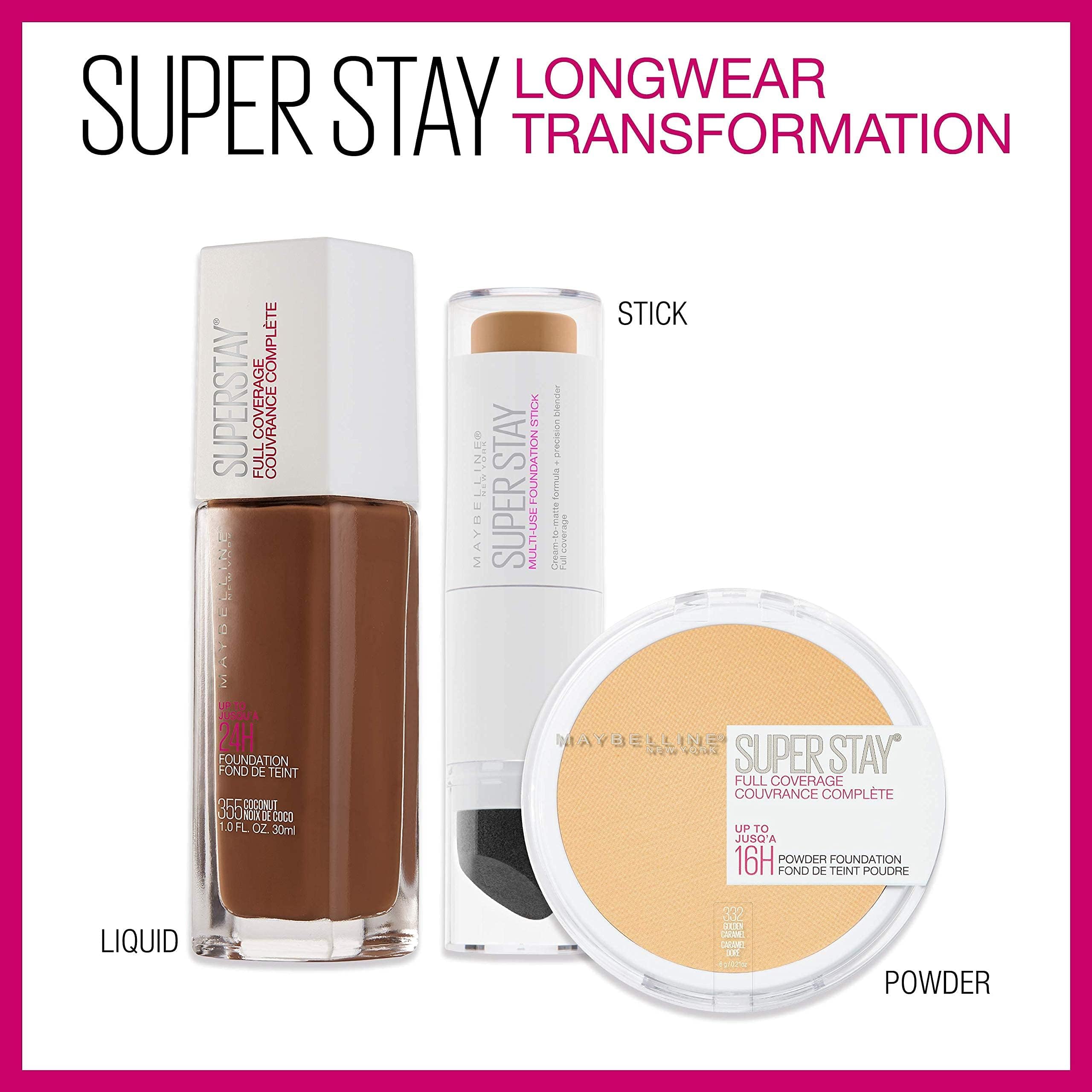 Maybelline Super Stay broad shade collection for many tones