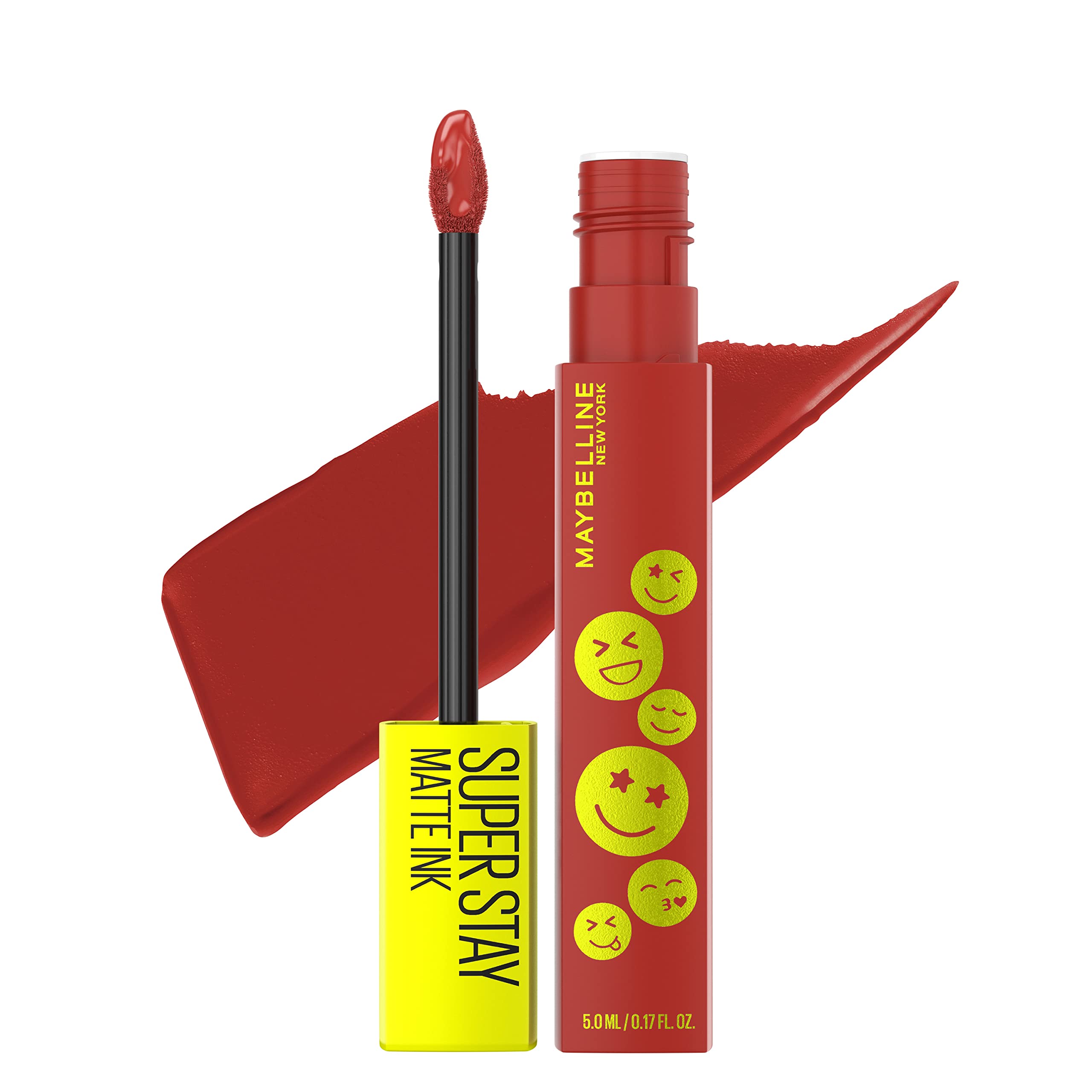Maybelline Super Stay Matte Ink with arrow applicator for precise lipcolor.
