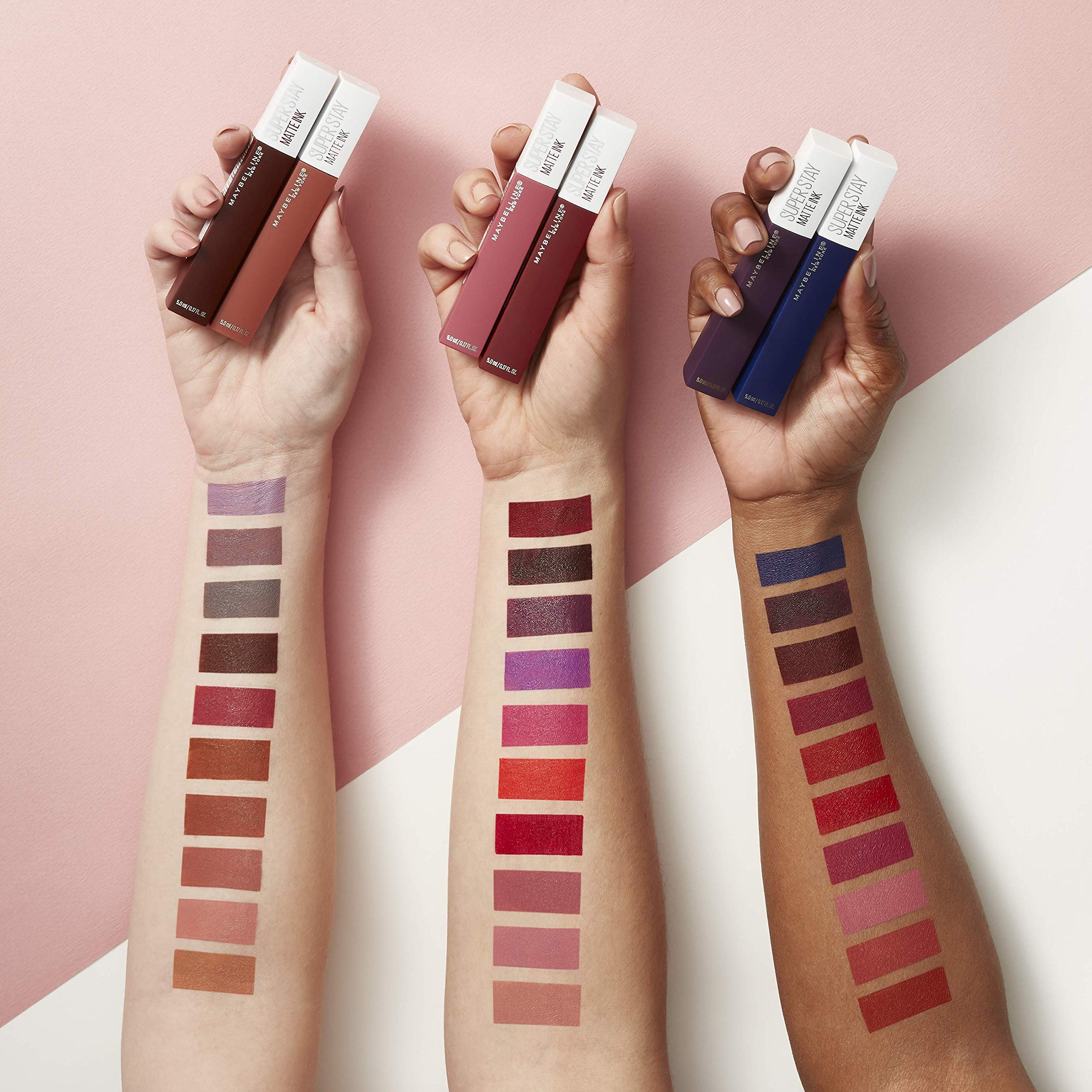 Arrow applicator of Maybelline Super Stay Matte Ink enables precise application