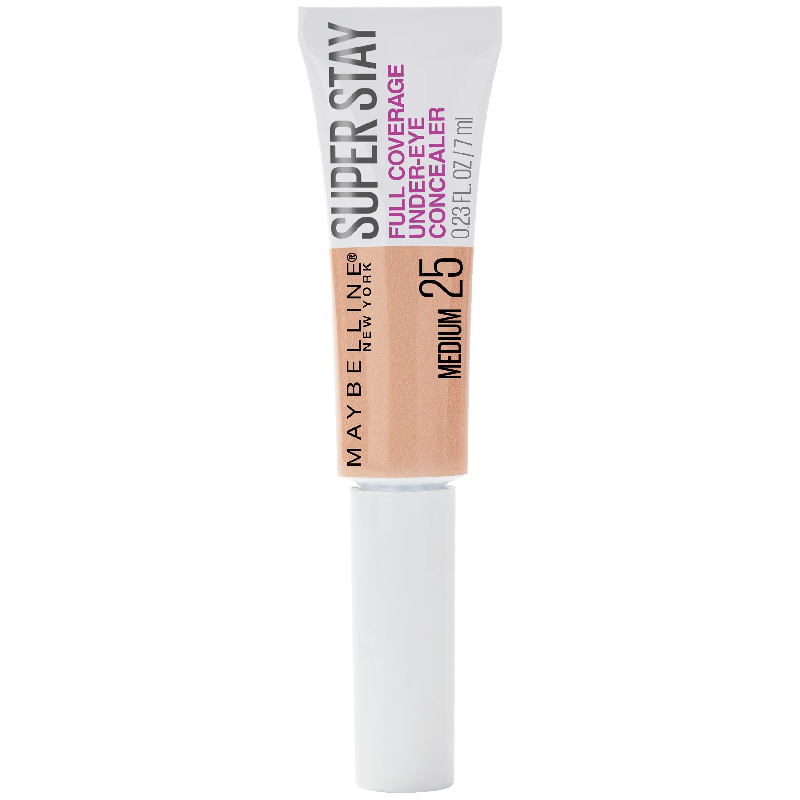 Maybelline Super Stay under-eye concealer with paddle applicator for precise application and full coverage