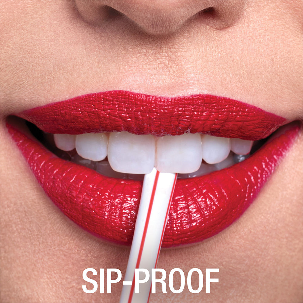 Maybelline SuperStay 24 precision applicator tip creates clean lip lines.