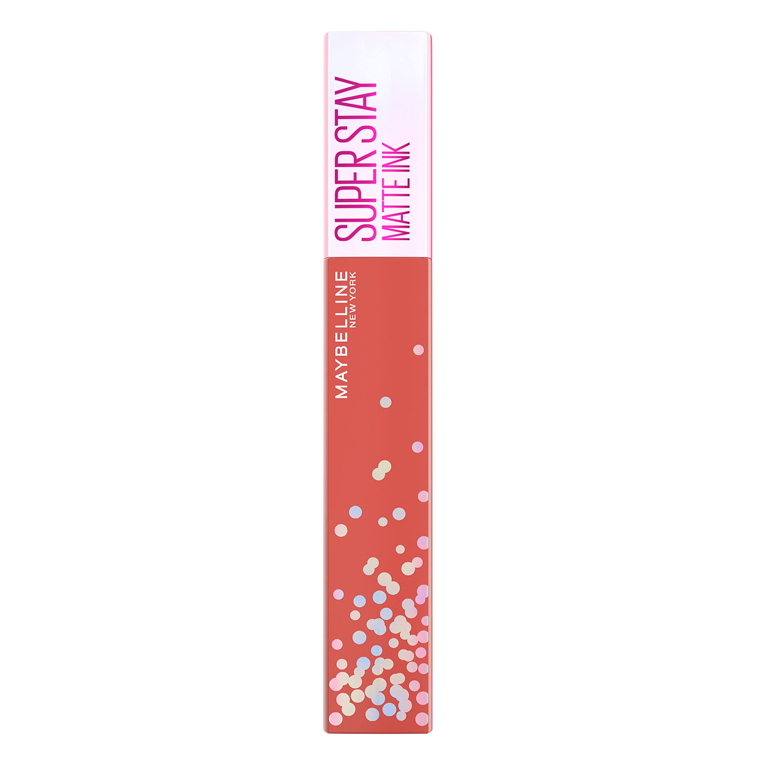 Maybelline Super Stay Matte Ink arrow applicator detail enabling clean lip lines.