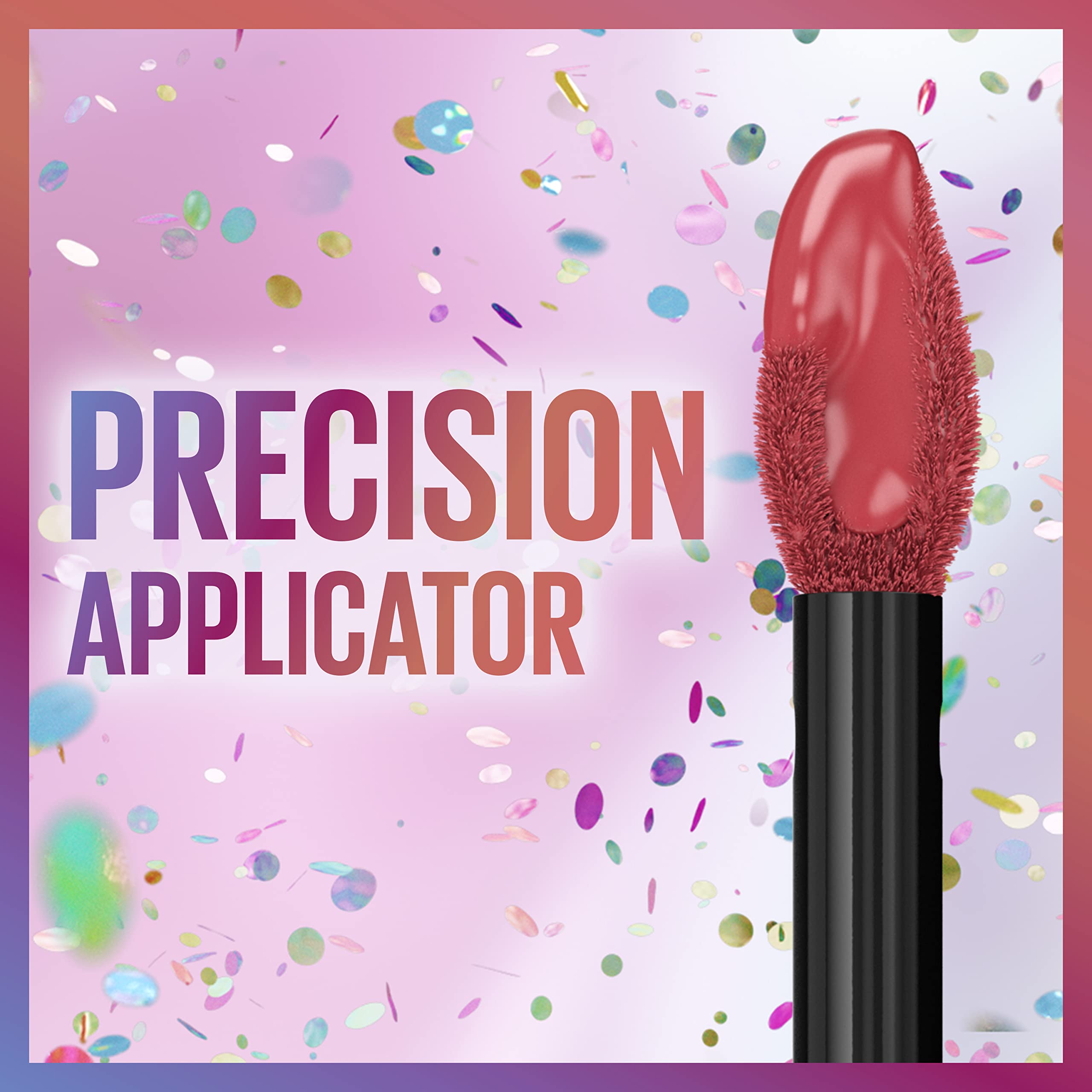 Maybelline Super Stay Matte Ink rich color payoff that lasts.