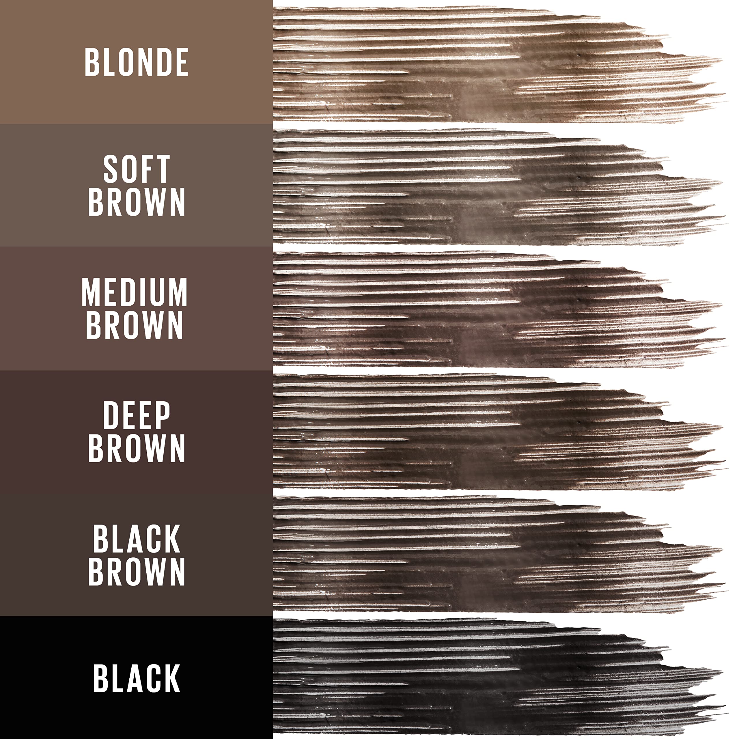 Maybelline Tattoo Studio Brow Styling Gel packaging highlights vegan formula.