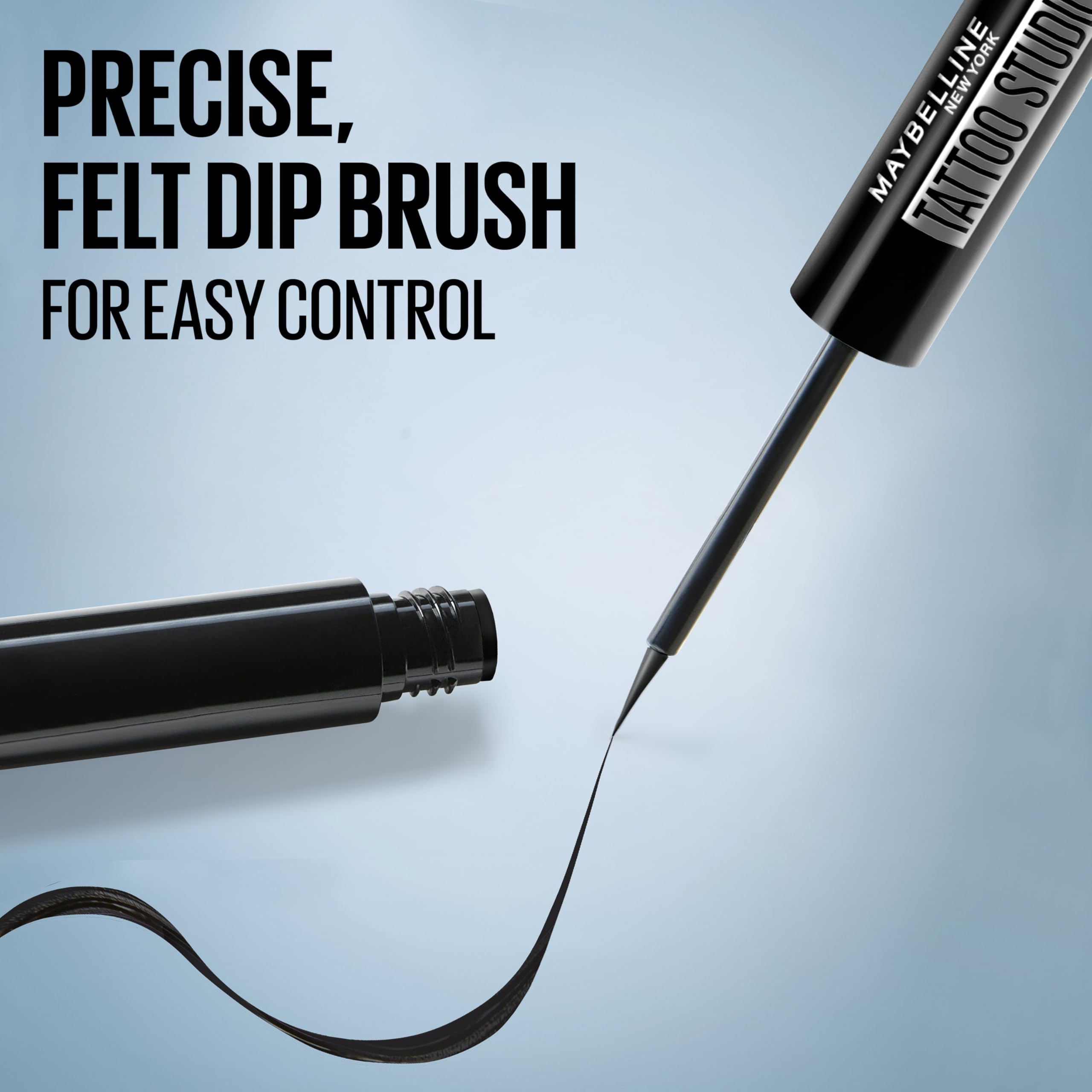 Waterproof formula resists sweat and transfer for all-day wear.