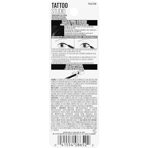 Day-to-night versatility of Maybelline Tattoo Studio Eyeliner for everyday or bold looks