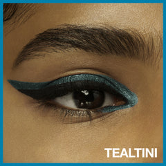 Close-up of sharpenable tip on Maybelline Tattoo Studio Eyeliner for precise lines