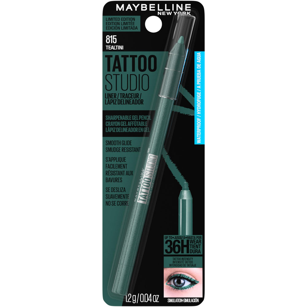Smudge-resistant finish of Maybelline Tattoo Studio Eyeliner