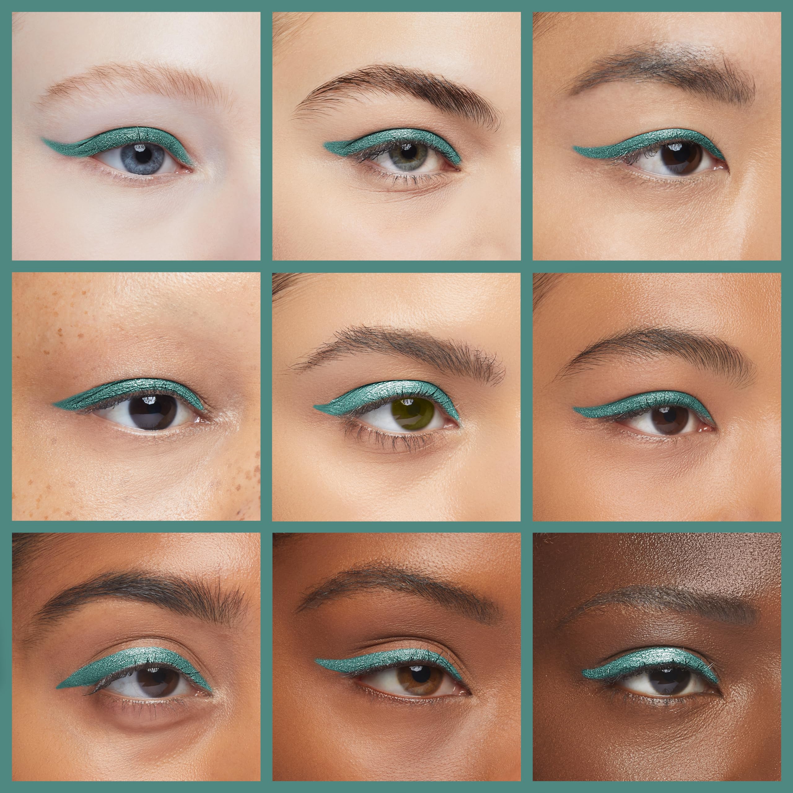 Tealtini waterproof formula from Maybelline Tattoo Studio Eyeliner tested for all-day wear