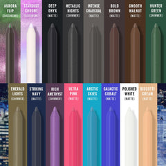 Maybelline TattooStudio sharpenable pencil in use for precise lines.