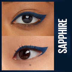 Maybelline Unstoppable mechanical pencil tip close-up showing self-sharpening precision.