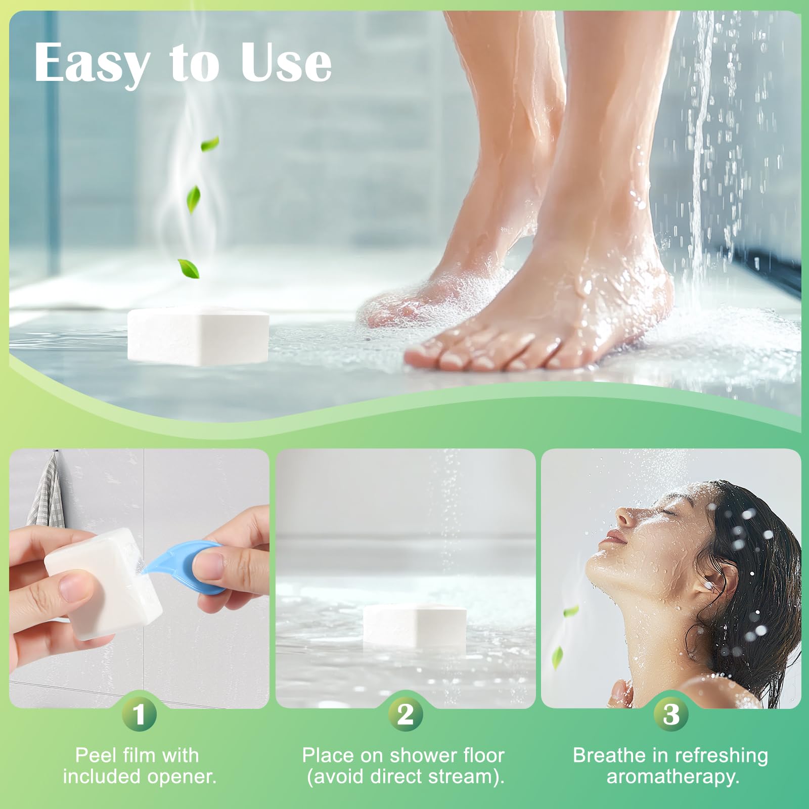 Maybeluck steamers dissolve cleanly with no residue, safe for drains