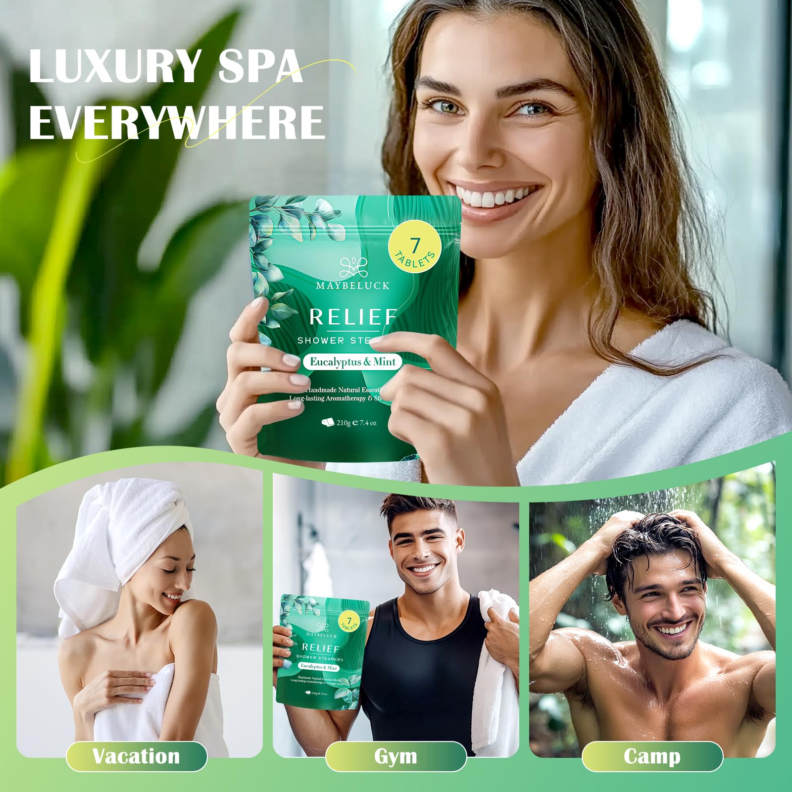 Maybeluck gift-set steamers ideal for thoughtful self-care gifts