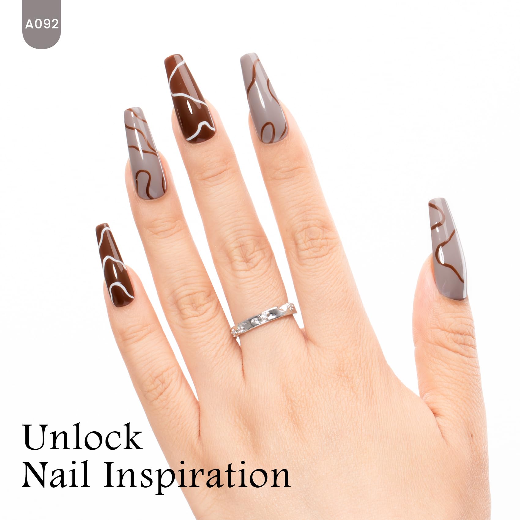 MAYCHAO compact LED lamp for quick curing and chip-resistant nails.