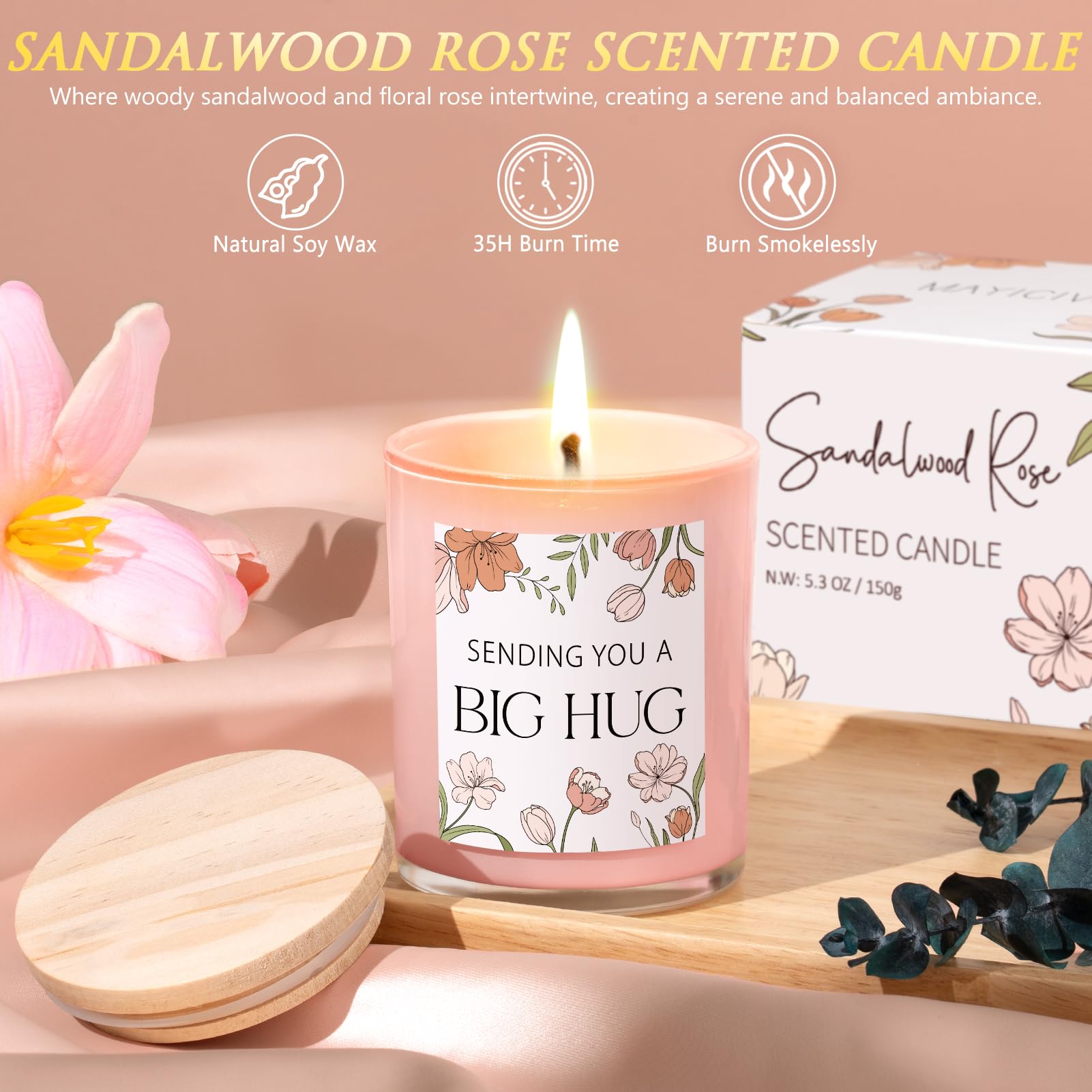 MAYICIVO bath bomb enhances a relaxing, pampering self-care moment.