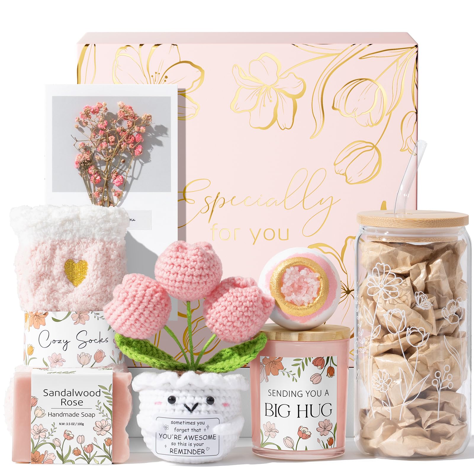 MAYICIVO care package birthday gift box offers an elegant birthday surprise.