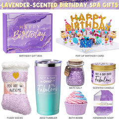 Mayicivo lavender scented candle for long-lasting relaxing ambiance