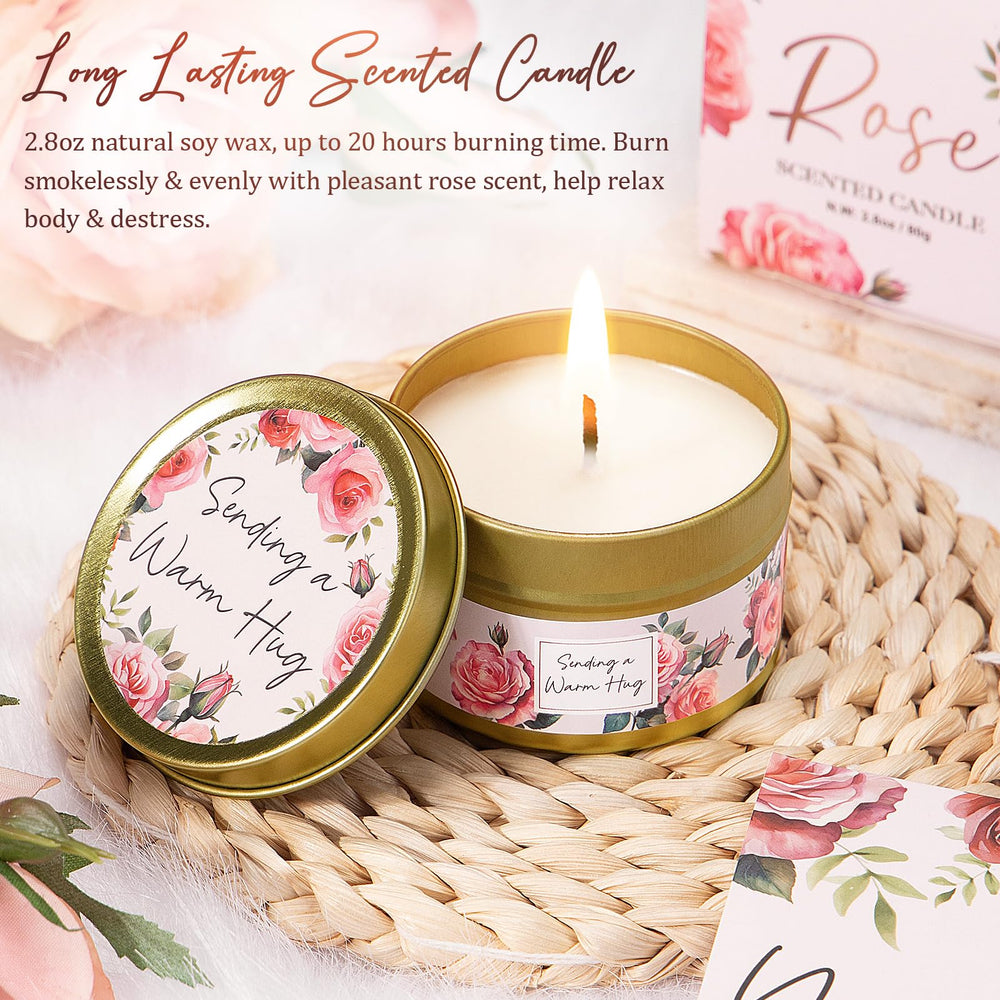 MAYICIVO rose-scented bath bomb for a relaxing soak.