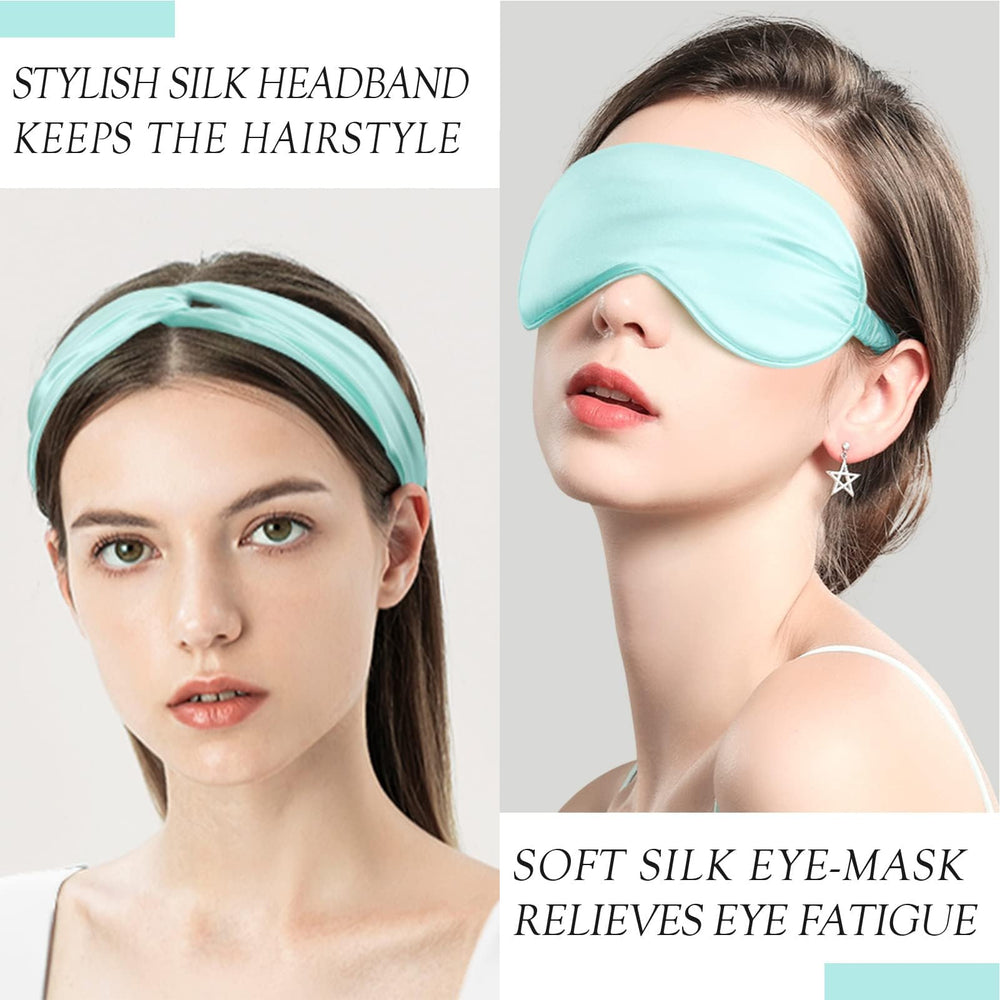 MAYICIVO silk eye mask offers gentle blocking for restful moments