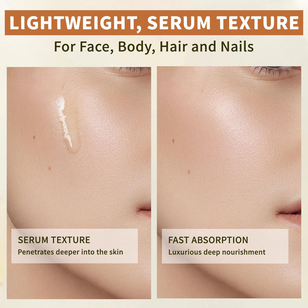 Silky MAYJAM Vitamin E Oil adds a gentle glow to skin