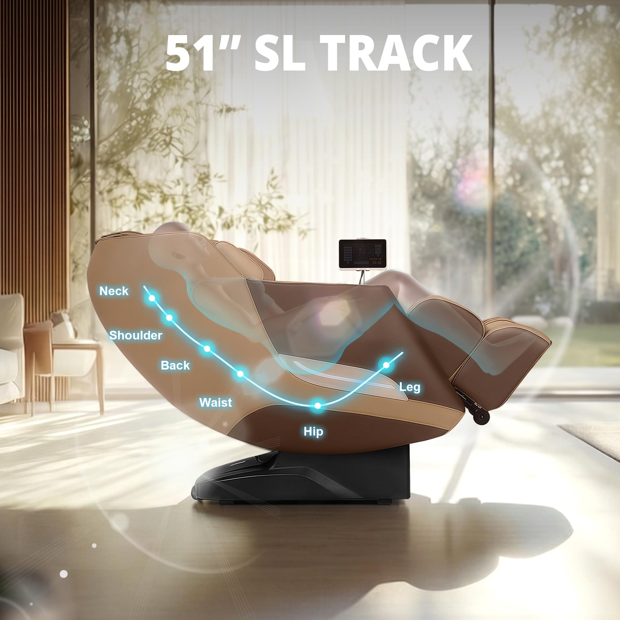 Mazzup massage chair Bluetooth speaker for immersive audio