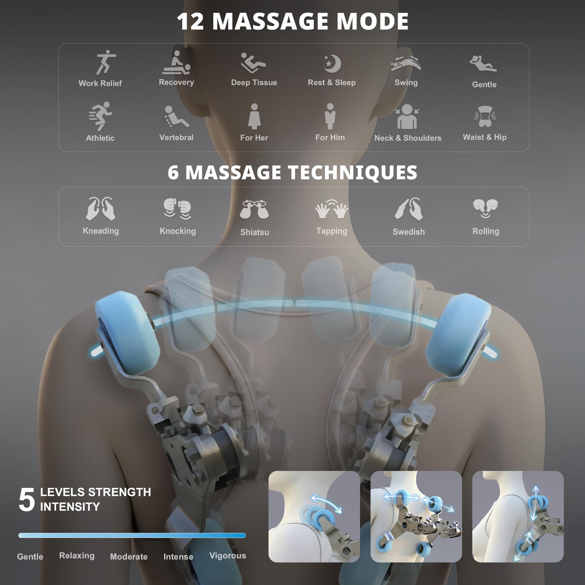Mazzup zero gravity tilt demonstrates weightless recline