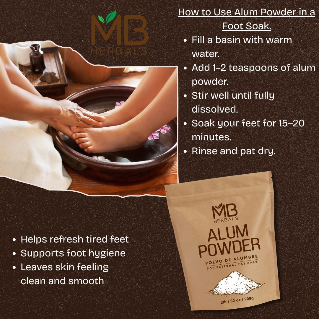 MB Herbals alum powder used as a leather mordant for richer colors